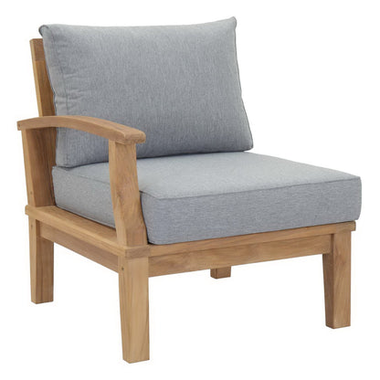 Marina Outdoor Teak Sofa and Modern Design