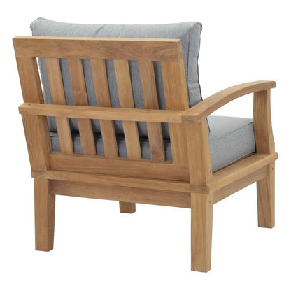 Marina Outdoor Teak Sofa and Modern Design