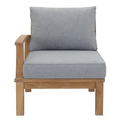 Marina Outdoor Teak Sofa and Modern Design