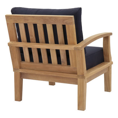 Marina Outdoor Teak Sofa and Modern Design