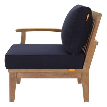 Marina Outdoor Teak Sofa and Modern Design