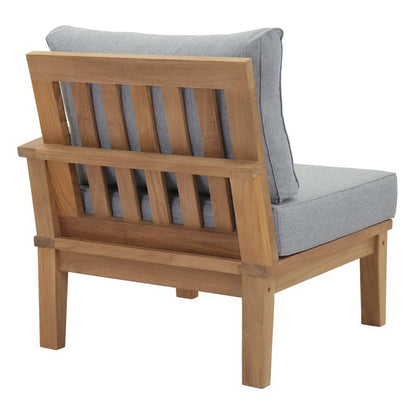 Modway Marina Contemporary Outdoor Teak Sofa
