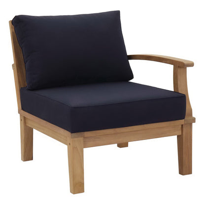 Modway Marina Contemporary Outdoor Teak Sofa