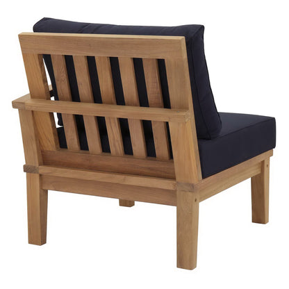 Modway Marina Contemporary Outdoor Teak Sofa