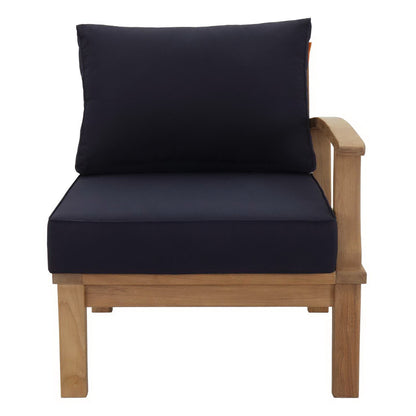 Modway Marina Contemporary Outdoor Teak Sofa