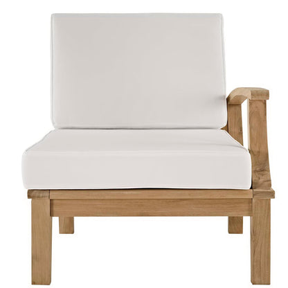 Modway Marina Contemporary Outdoor Teak Sofa