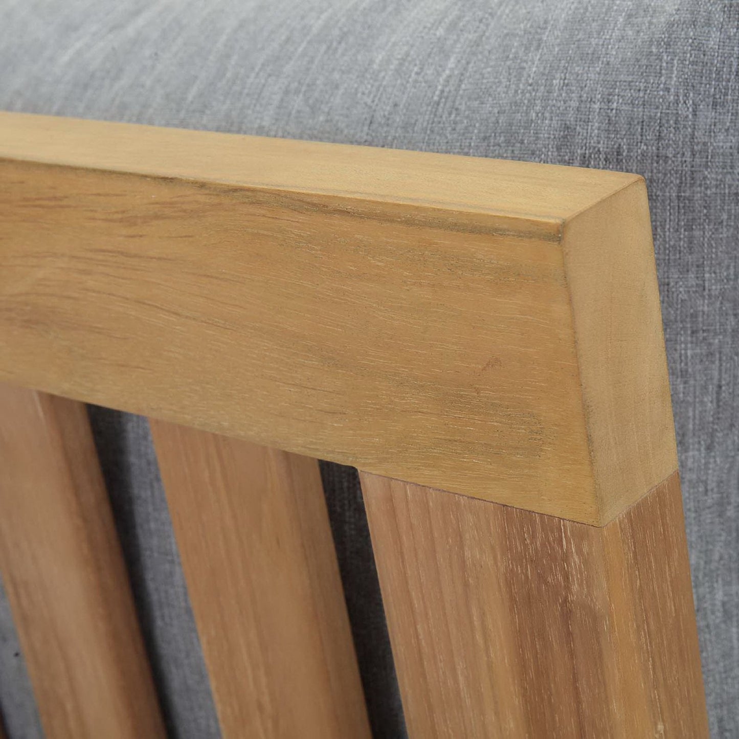 Marina Armless Outdoor Teak and Patio Sofa
