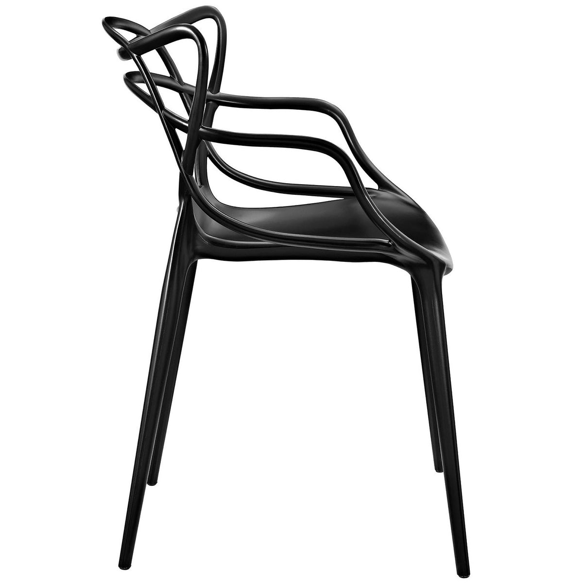 the Modway Entangled Plastic Dining Armchair