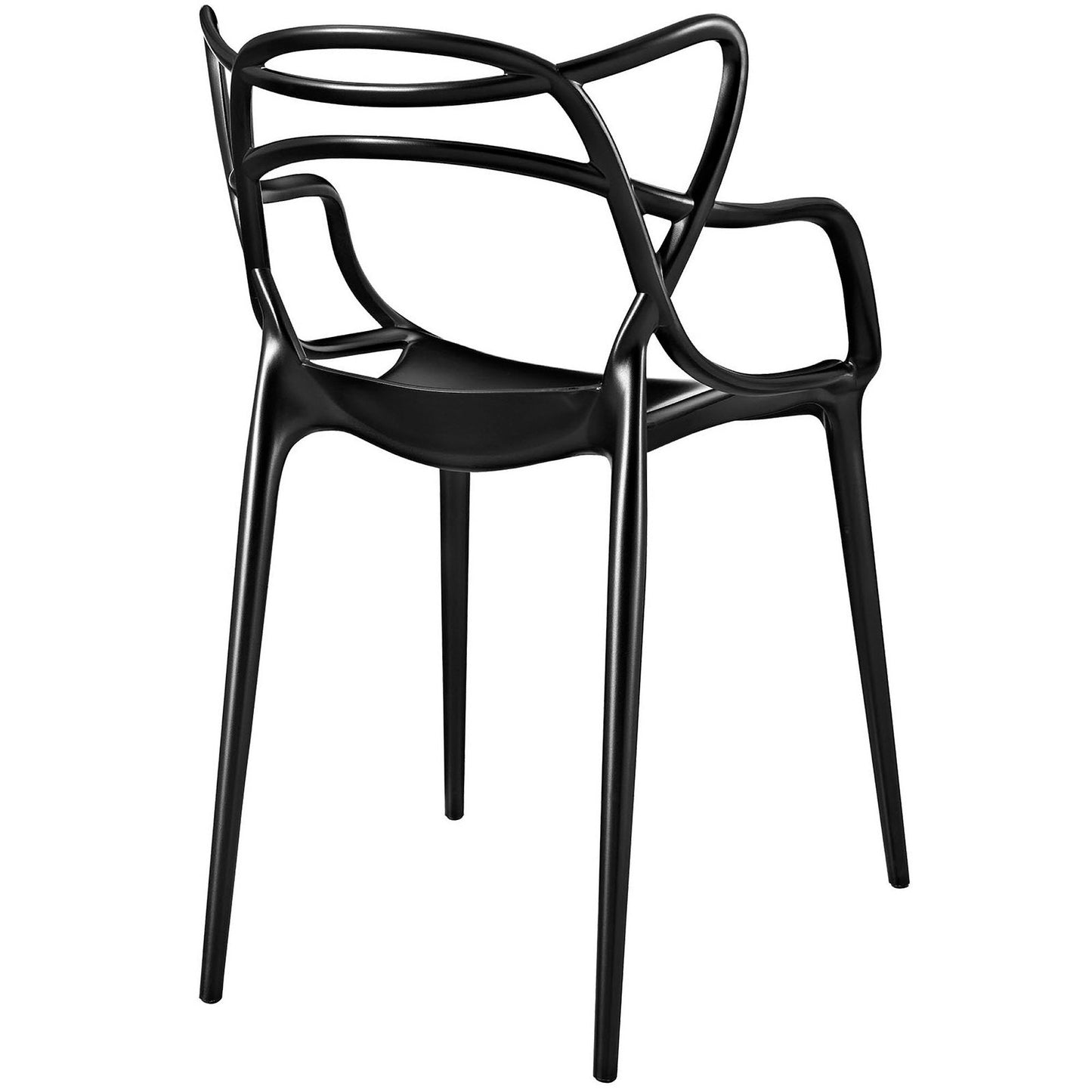 the Modway Entangled Plastic Dining Armchair