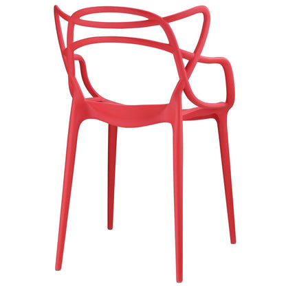 the Modway Entangled Plastic Dining Armchair
