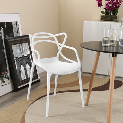 the Modway Entangled Plastic Dining Armchair