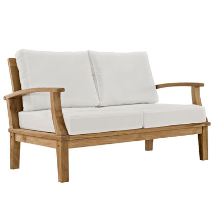 Marina 3 Piece Outdoor Teak Patio Set and Table