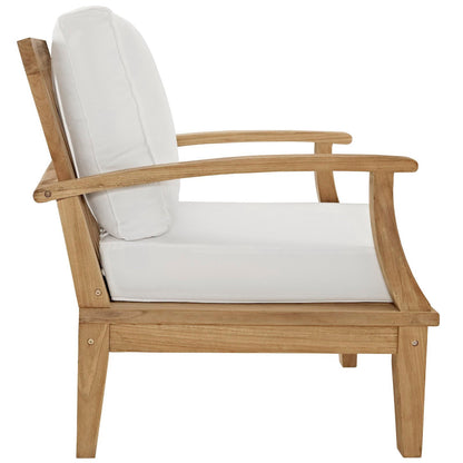 Modway Marina Outdoor Teak Set And Patio Chair