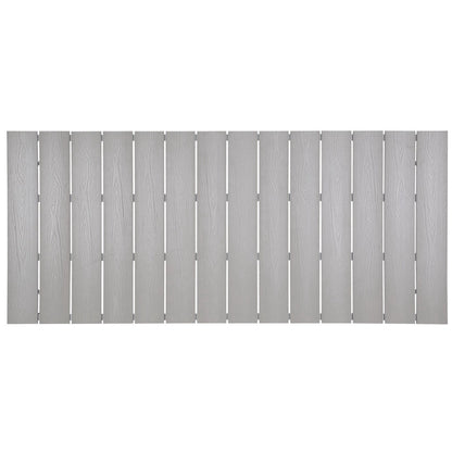 Maine 80 Inch Outdoor and Patio Dining Table