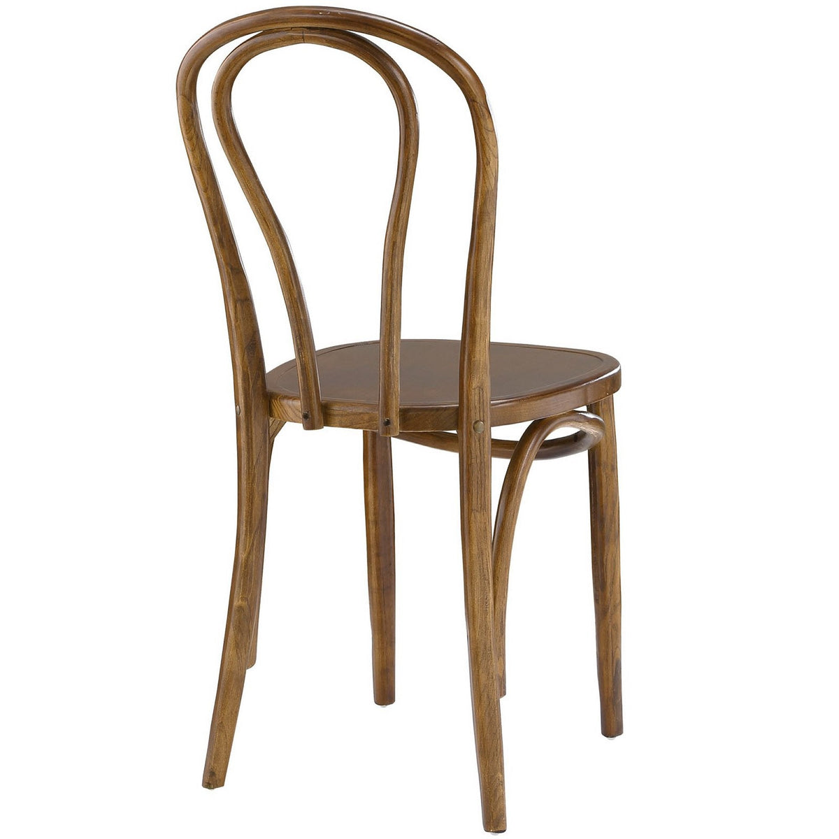 Eon Dining Side Chair by Modway, bentwood wooden dining chair in warm brown finish on Tampa Home & Garden Store