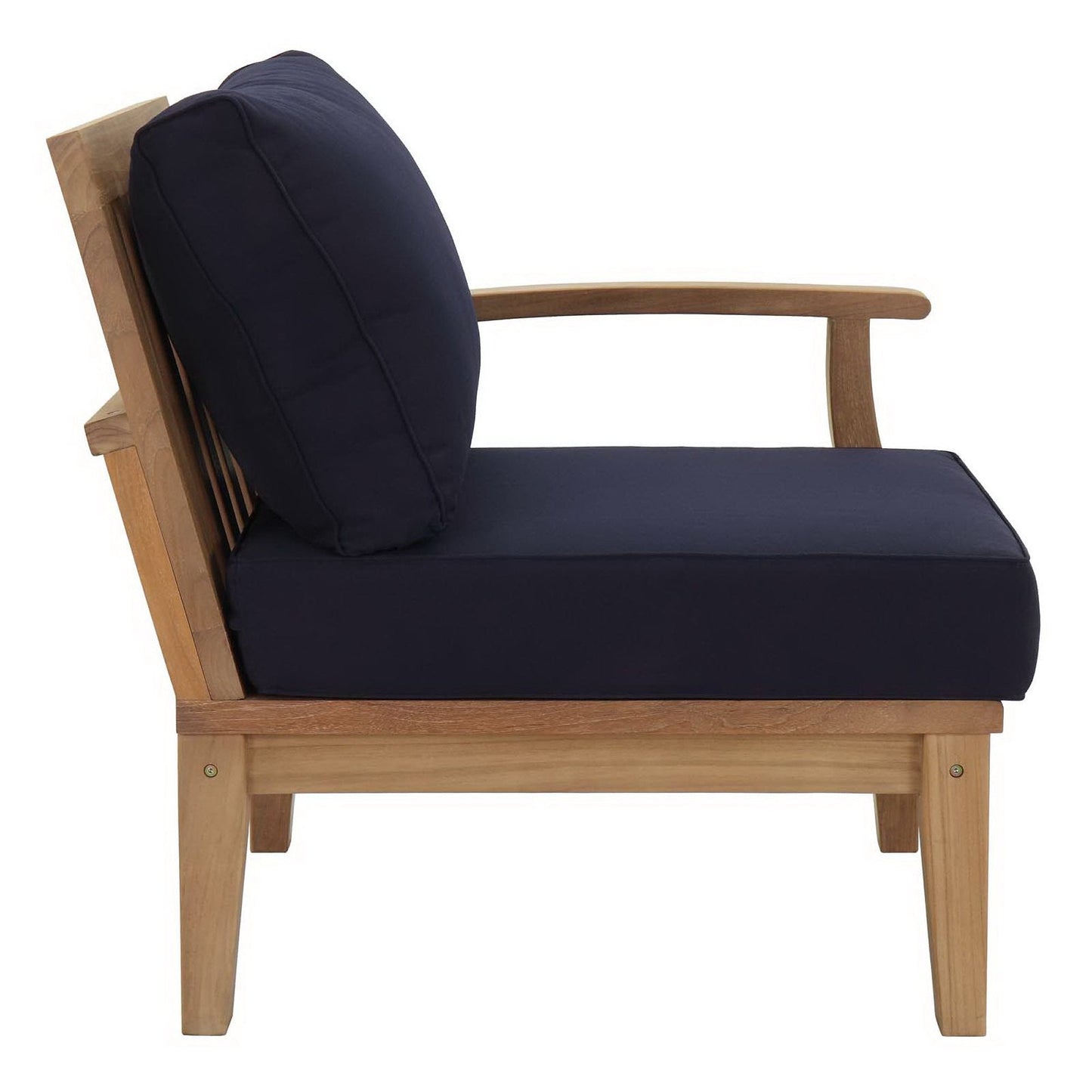 Modway Marina Teak Patio and Outdoor Garden Set