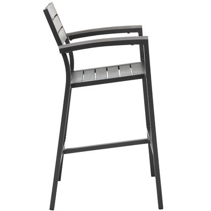 Maine Outdoor Patio Bar Stool Set Of 2 By Modway