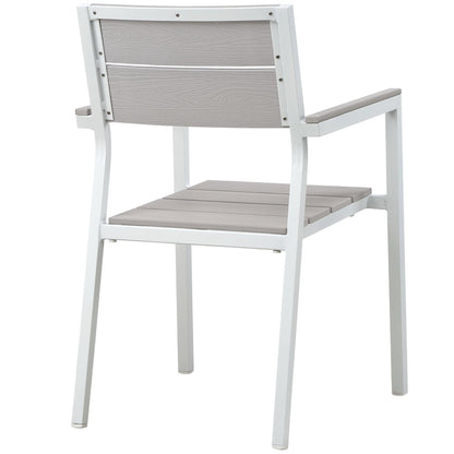 Modway Maine 7 Piece Outdoor Patio Dining Set