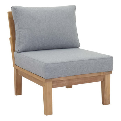 Modway Marina 8 Piece Patio And Outdoor Teak Set