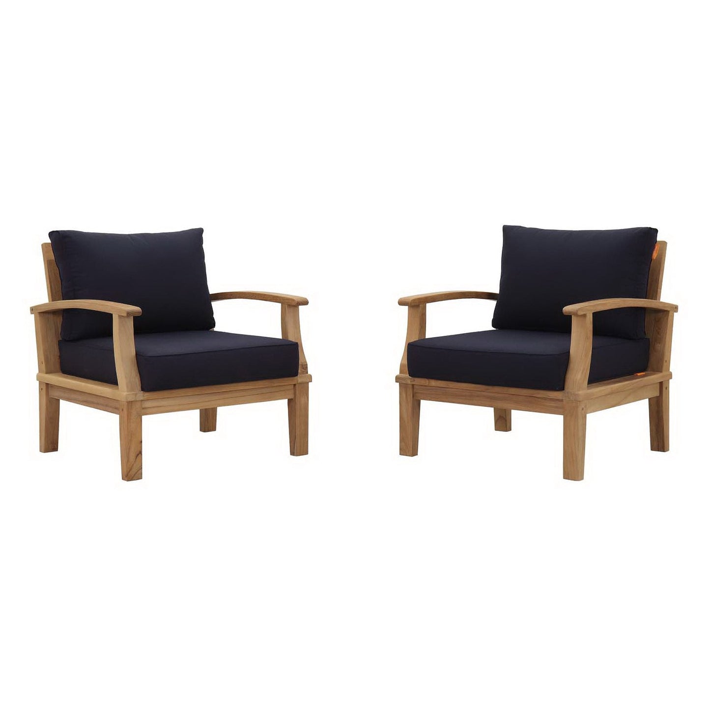 Marina Two Piece Outdoor Patio Teak and a Chair