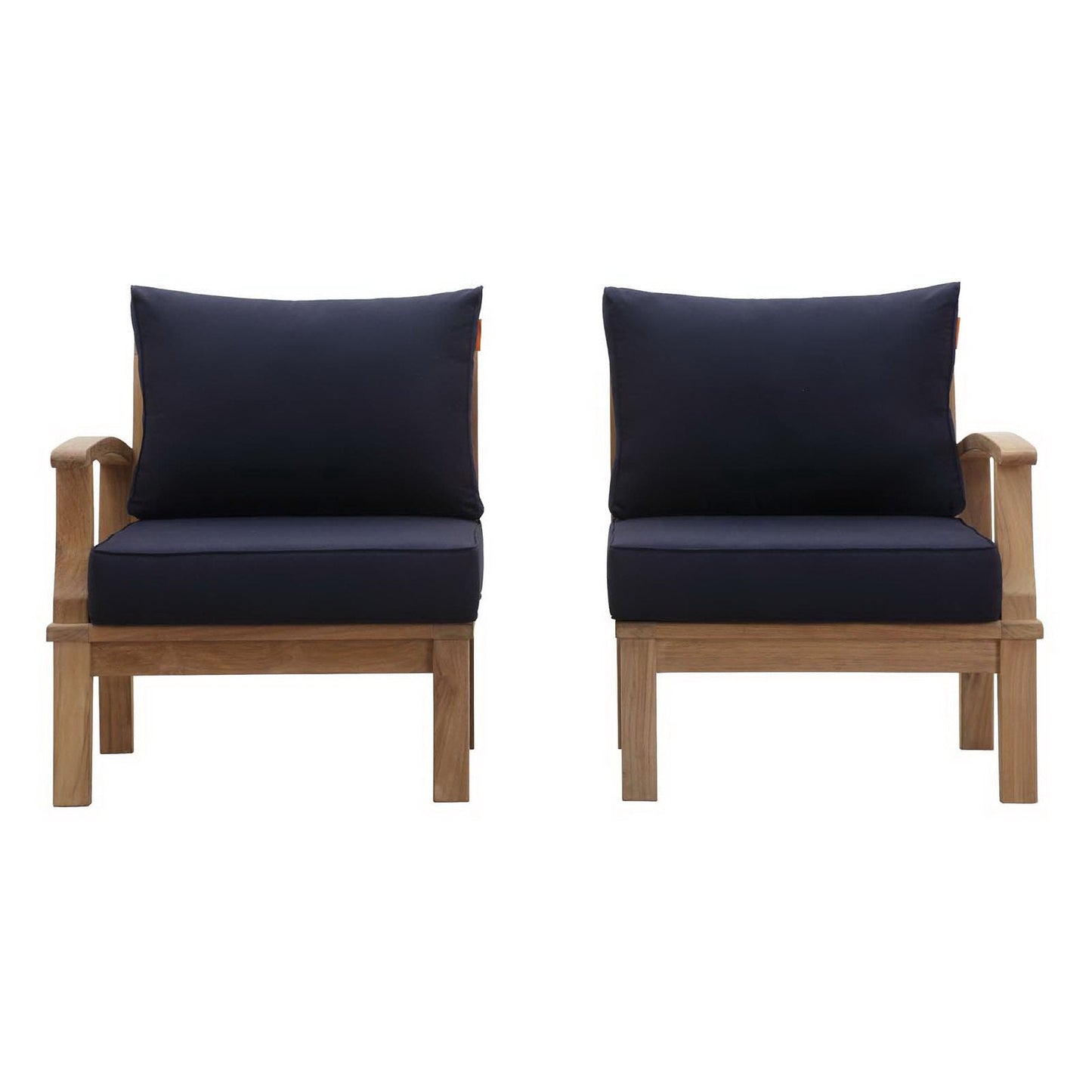 Modway Marina Two Piece Outdoor Teak Set