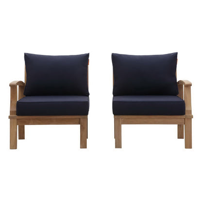 Modway Marina Two Piece Outdoor Teak Set