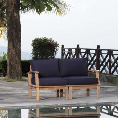 Modway Marina Two Piece Outdoor Teak Set