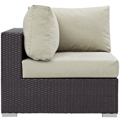 Contemporary Modway Convene Outdoor Patio Chair