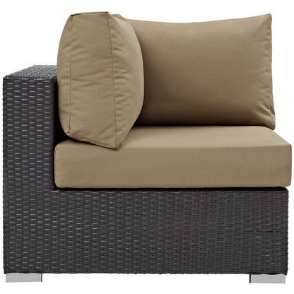 Contemporary Modway Convene Outdoor Patio Chair