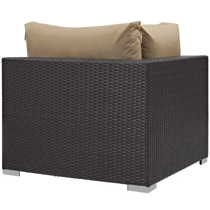 Contemporary Modway Convene Outdoor Patio Chair