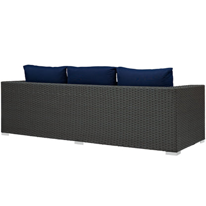 Modway Sojourn Outdoor Patio Sofa with Sunbrella