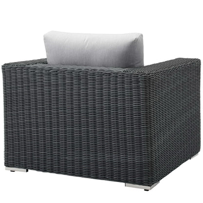 Modway Summon Outdoor Patio Sunbrella Armchair