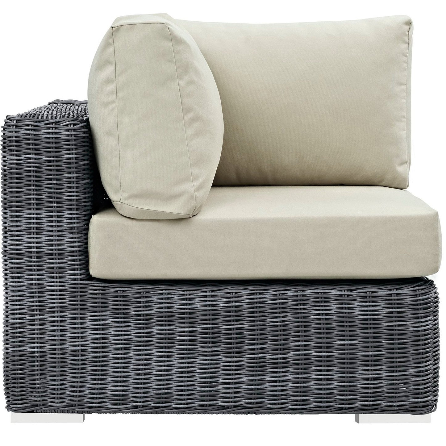 Summon Outdoor Patio Corner Sofa by Modway