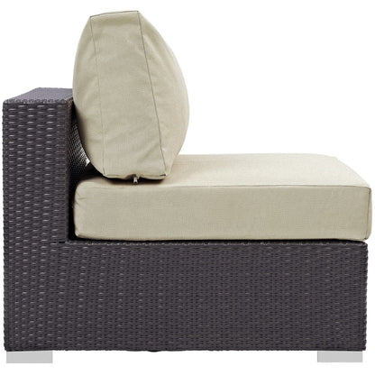 Modway Convene Outdoor Patio Armless Chair