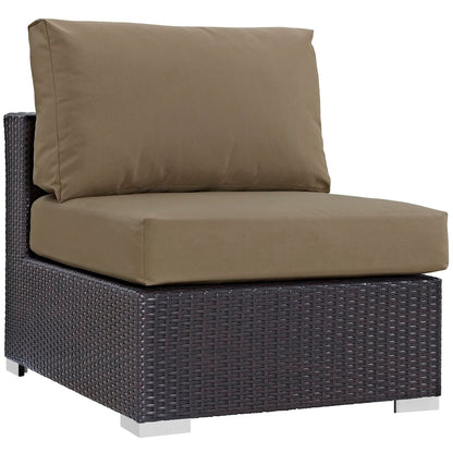 Modway Convene Outdoor Patio Armless Chair