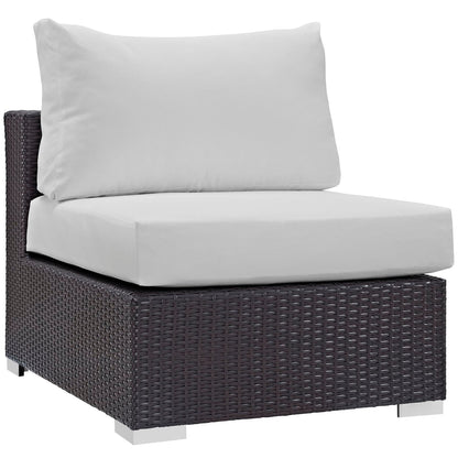 Modway Convene Outdoor Patio Armless Chair