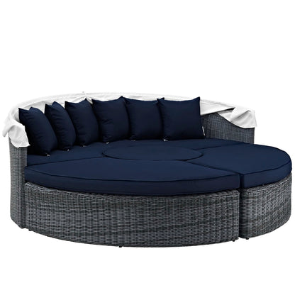 Modway Summon Outdoor Patio Daybed and Canopy