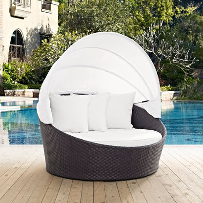 Modway Convene Canopy and Outdoor Daybed