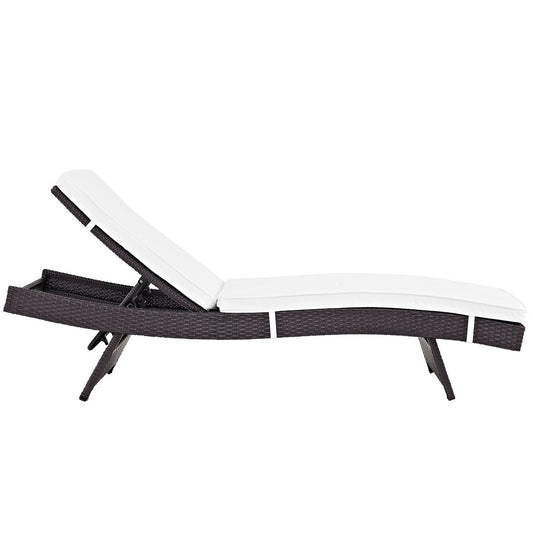 Modway Convene Modern Patio Synthetic Chaise