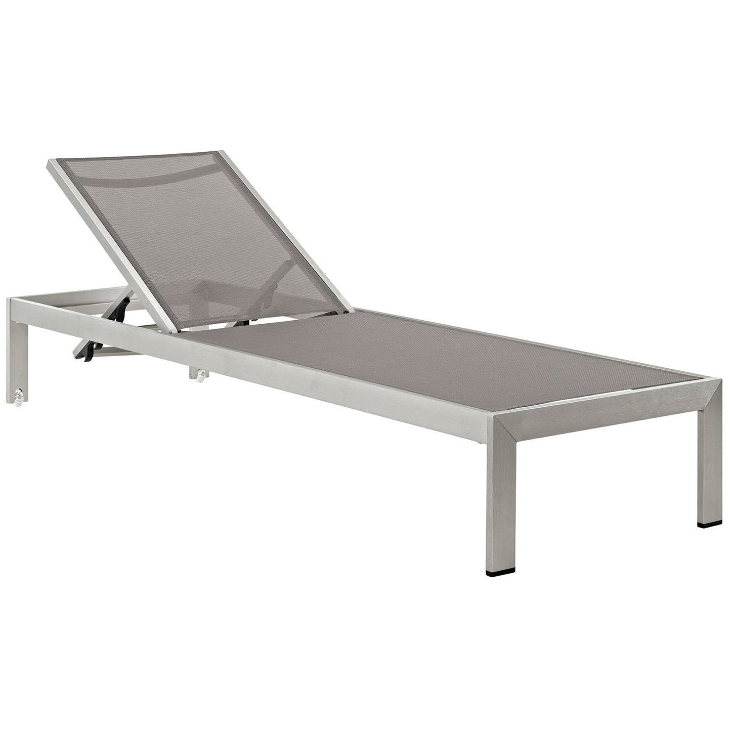 Modway Shore Outdoor Aluminum Mesh Chaise
