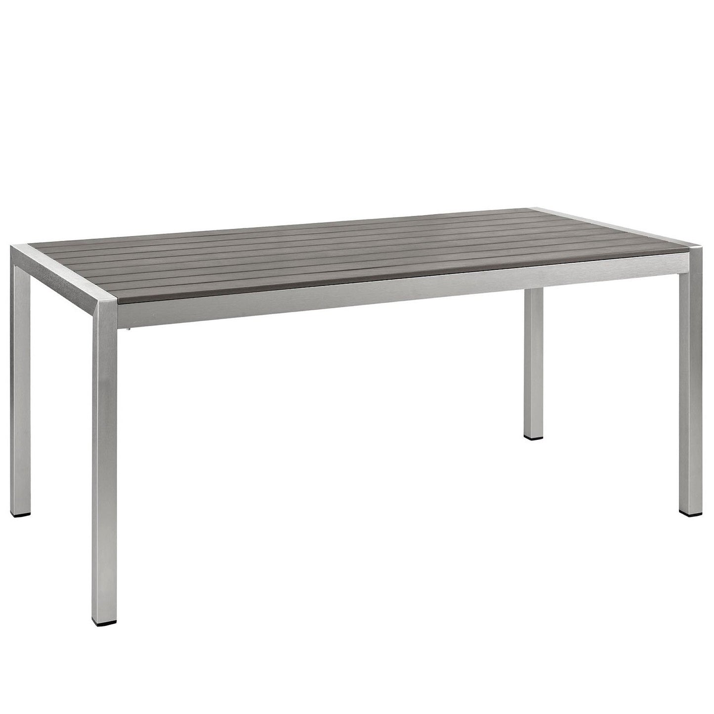 The Shore Outdoor Patio Aluminum Dining Table
