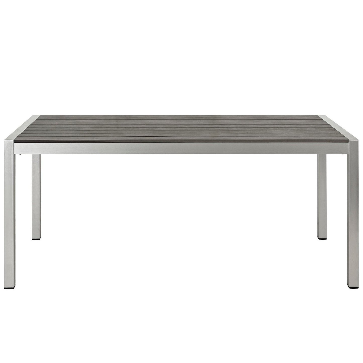 The Shore Outdoor Patio Aluminum Dining Table