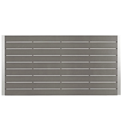 The Shore Outdoor Patio Aluminum Dining Table
