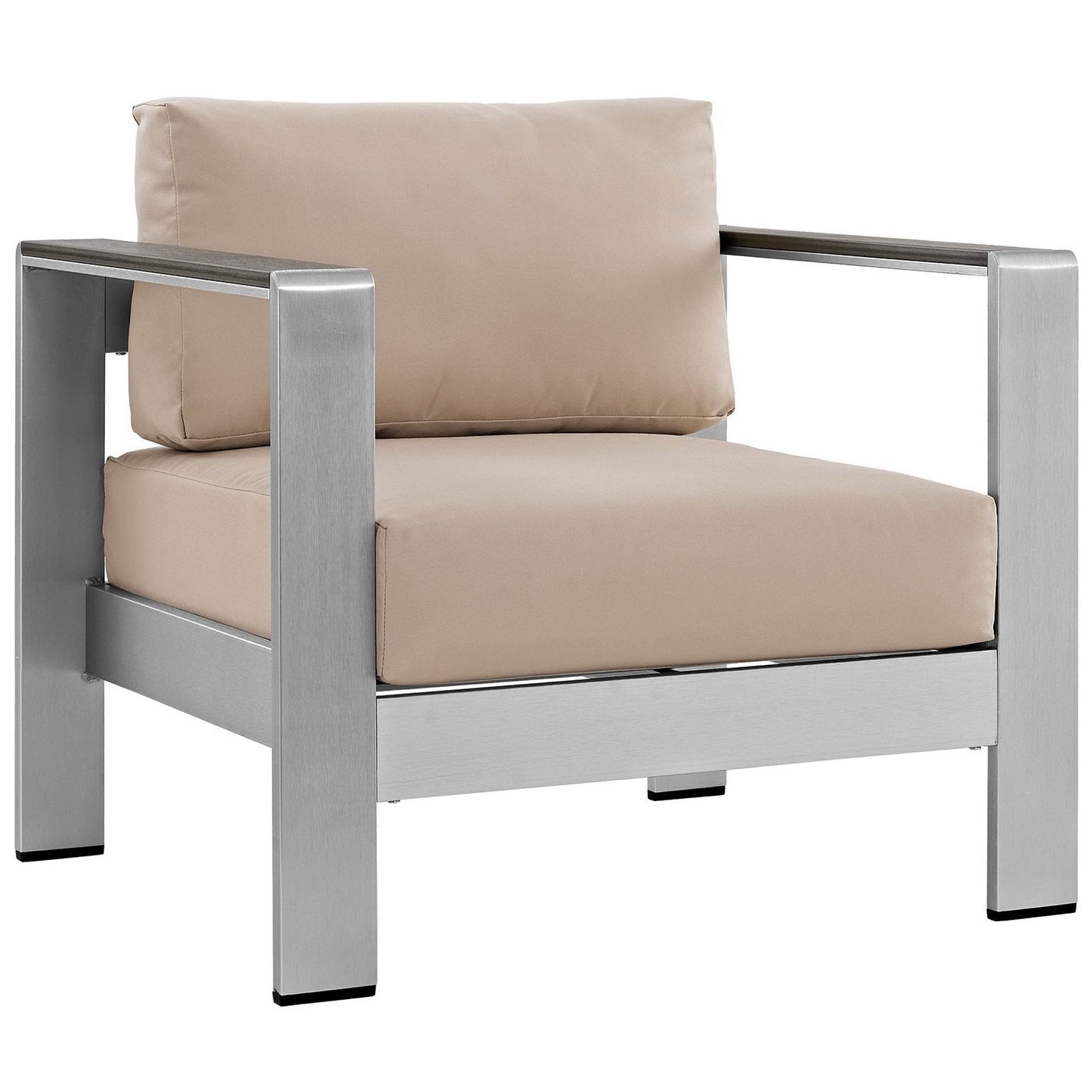 Shore Outdoor Aluminum Patio Armchair by Modway