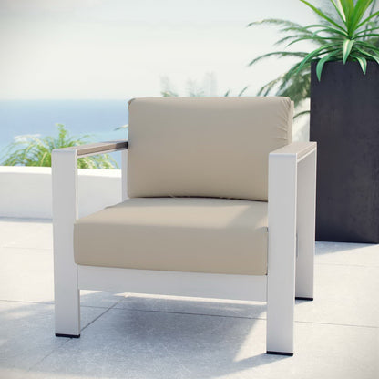 Shore Outdoor Aluminum Patio Armchair by Modway