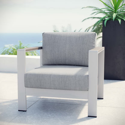Shore Outdoor Aluminum Patio Armchair by Modway