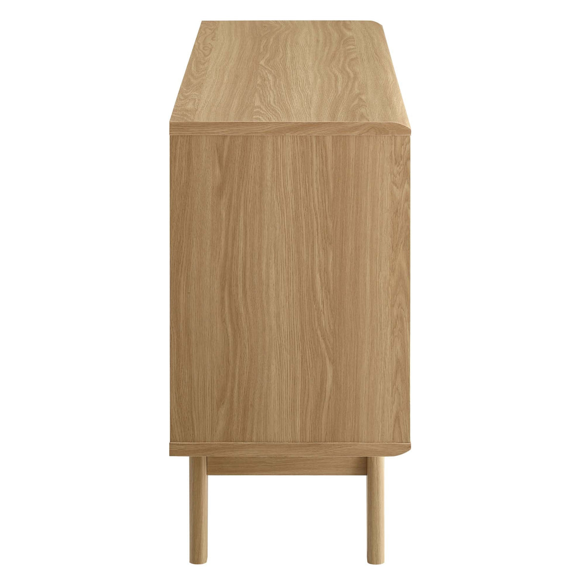Render Display Stand by Modway, oak finish with rectangular top and slender legs on Tampa Home & Garden Store