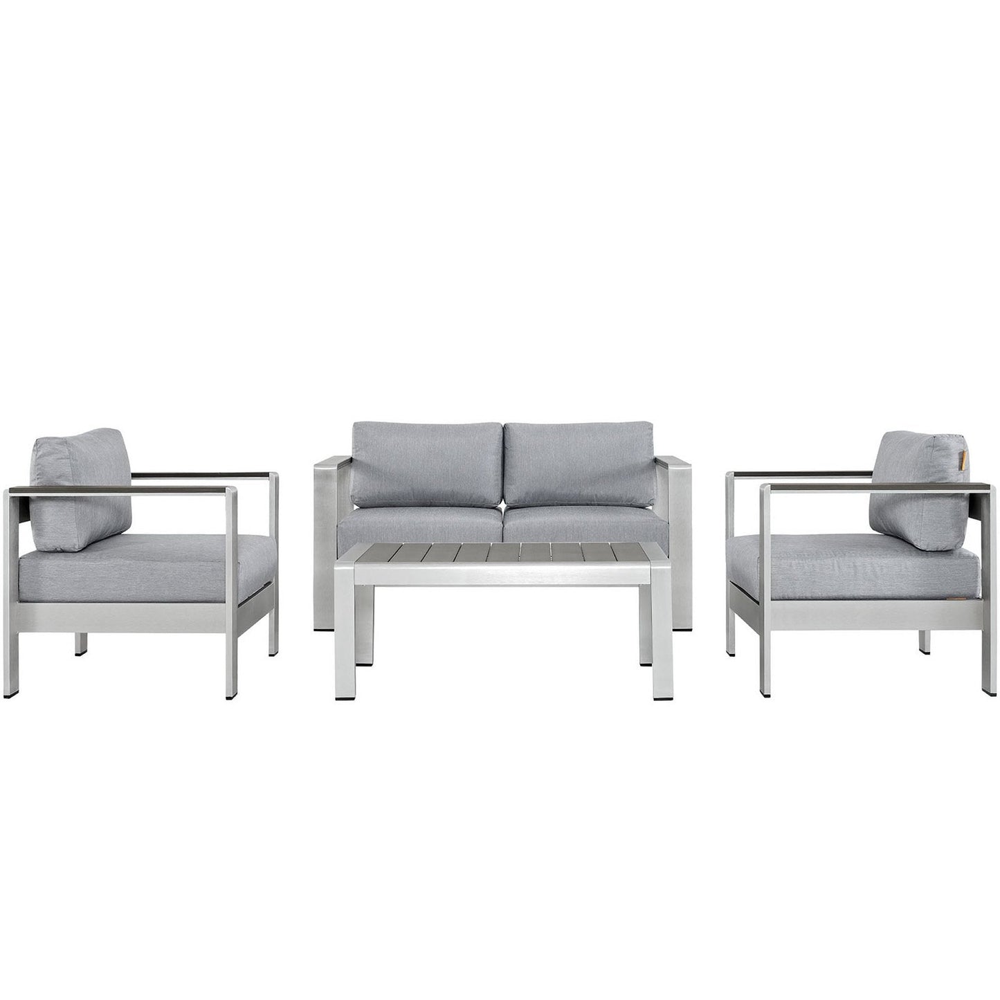 Shore Aluminum and Outdoor Patio Sectional Sofa