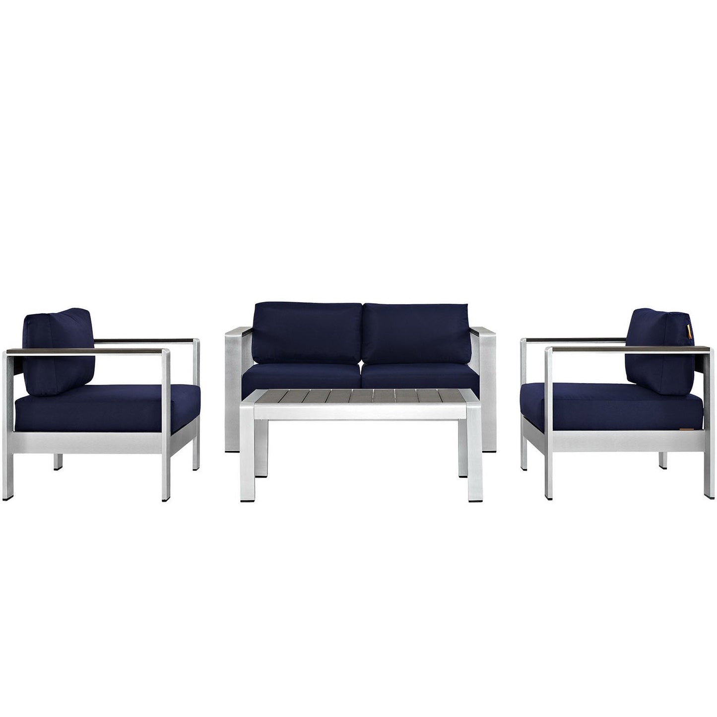 Shore Aluminum and Outdoor Patio Sectional Sofa