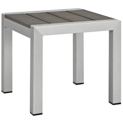 Shore Six Piece Patio and Aluminum Sofa Set